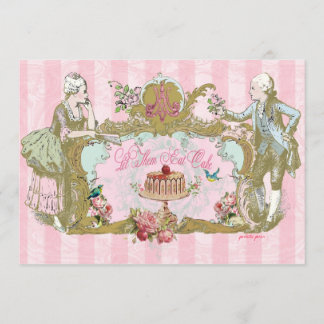 Lasse uns Esskuchen-Party Einladungen