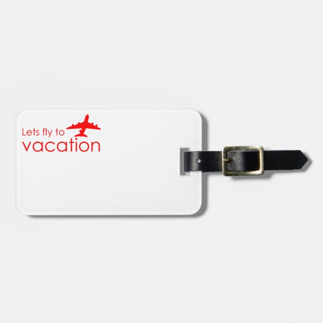 Lasse Urlaub Gepäckanhänger (Vorderseite horizontal)