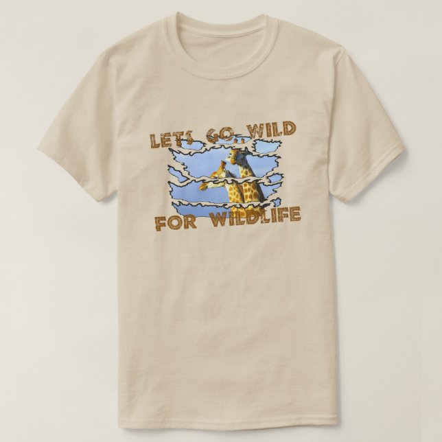 Lasse Wild für Naturschutz T-Shirt (Design vorne)