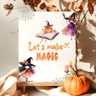 Lasse Zauberhexen Halloween-Party Poster