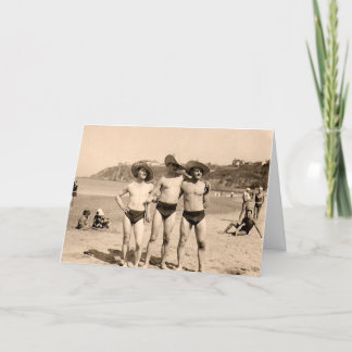 Lassen diese Hüte uns homosexuell schauen? Feiertagskarte