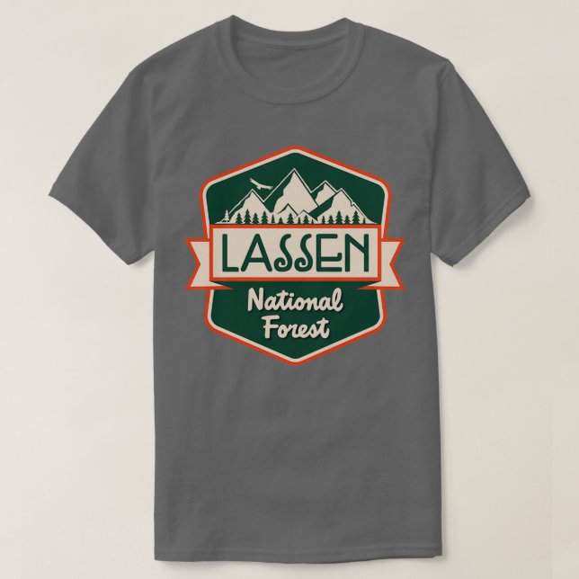 Lassen National Forest T-Shirt (Design vorne)