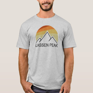 Lassen Peak California Retro T-Shirt