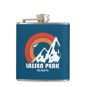 Lassen Peak California Sun Eagle Flachmann