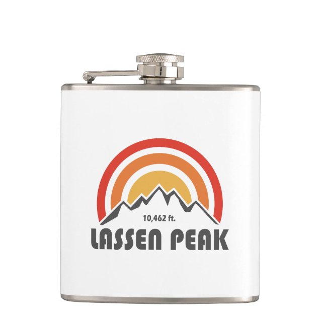 Lassen Peak Flachmann (Vorderseite)