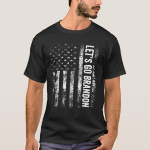 Lassen s Go Brandon Joe Biden Funny Spaß T Shirt T