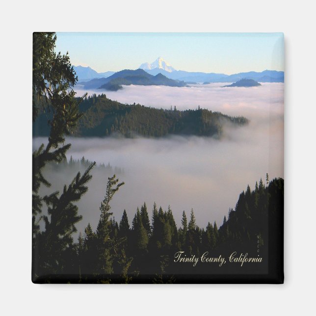 Lassen Sie am Nebel-See vorbei.... Magnet (Vorne)