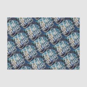 Lassen Sie den Nachthimmel noch einmal schneien Seidenpapier