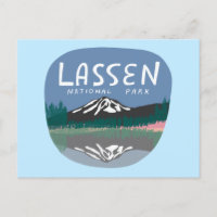Lassen Sie den Nationalpark Berg Vulkan California