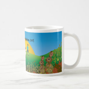 Lassen Sie den Sun herein glänzen! Tasse