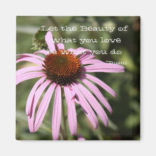 Lassen Sie die Schönheit von, was Sie Liebe Magnet