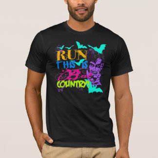 lassen Sie dieses ist Schlägerland laufen T-Shirt