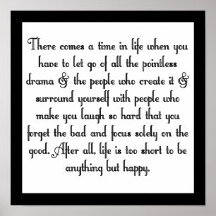 Lassen Sie Drama los Poster