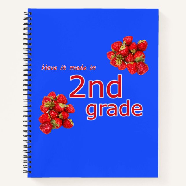 Lassen Sie es in 2. Klasse machen Notizbuch (Vorderseite)
