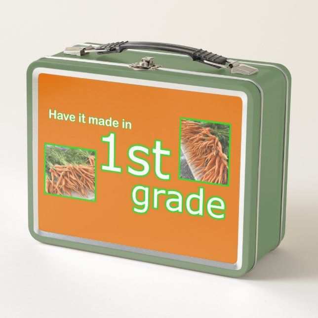 Lassen Sie es in der 1. Metall Brotdose (Vorderseite)