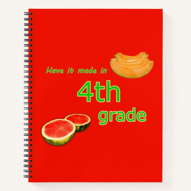 Lassen Sie es in der 4. Notizbuch (Vorderseite)