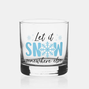 Lassen Sie es irgendwo anders schlafen - Funny Win Whiskyglas