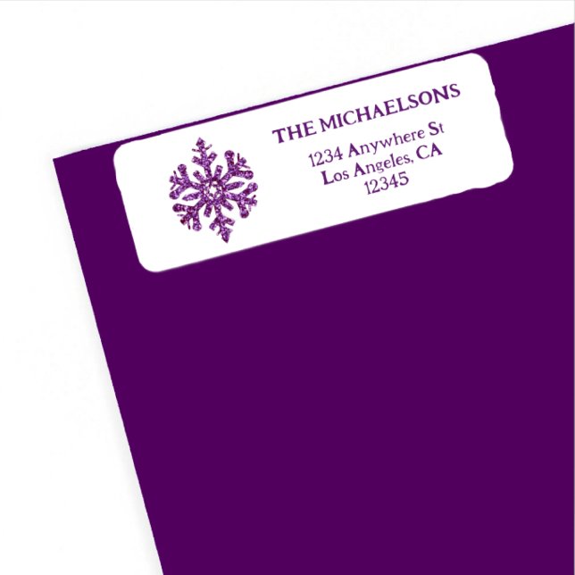 Lassen Sie es Lila schneeflattern (Von Creator hochgeladen)