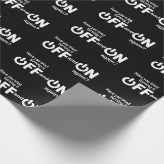 Lassen Sie es, mit Unterbrechungen zu drehen Geschenkpapier