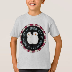 Lassen Sie es Schnee Holiday Tshirts und Geschenke