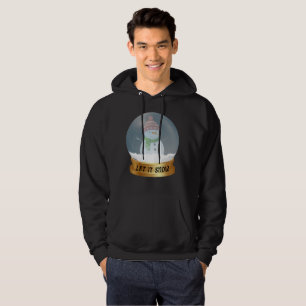 LASSEN SIE ES SCHNEE lustige Schneemann in der Wel Hoodie