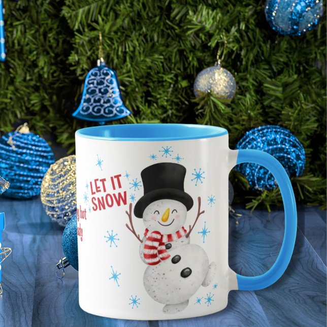 Lassen Sie es Schneemann-Tasse ersticken Tasse (Von Creator hochgeladen)