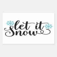 Lassen Sie es schneit