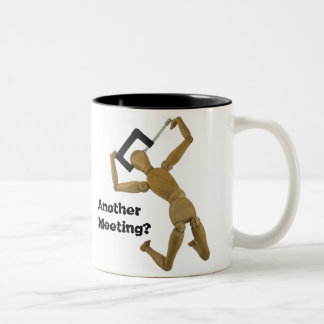 Lassen Sie es stoppen! Kaffee-Tasse Zweifarbige Tasse