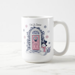 Lassen Sie es Tasse schneien