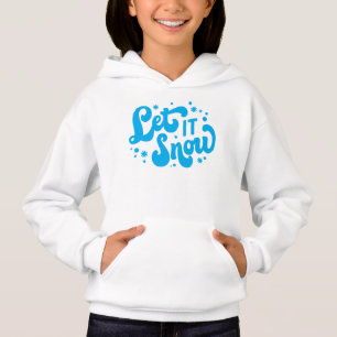 Lassen Sie es Winter-Design erstrahlen Hoodie