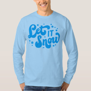 Lassen Sie es Winter-Design erstrahlen T-Shirt