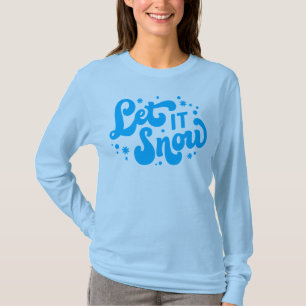 Lassen Sie es Winter-Design erstrahlen T-Shirt
