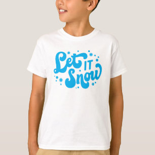 Lassen Sie es Winter-Design erstrahlen T-Shirt