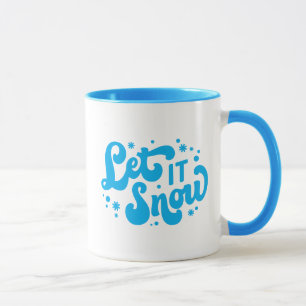 Lassen Sie es Winter-Design erstrahlen Tasse