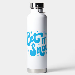 Lassen Sie es Winter-Design erstrahlen Trinkflasche