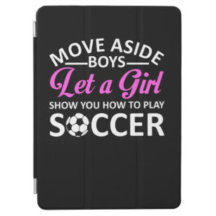 Lassen Sie Fußball-Mädchen Ihnen zeigen, wie man iPad Air Hülle