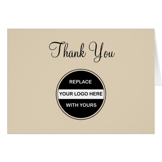 Lassen Sie Ihr eigenes nobles Geschäft Yous danken (Vorderseite (Horizontal))