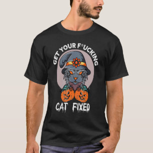 Lassen Sie Ihre Katze kastrieren Tierrettung 1 T-Shirt