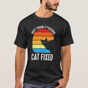 Lassen Sie Ihre Katze Sterilisieren  Tierrettung K T-Shirt