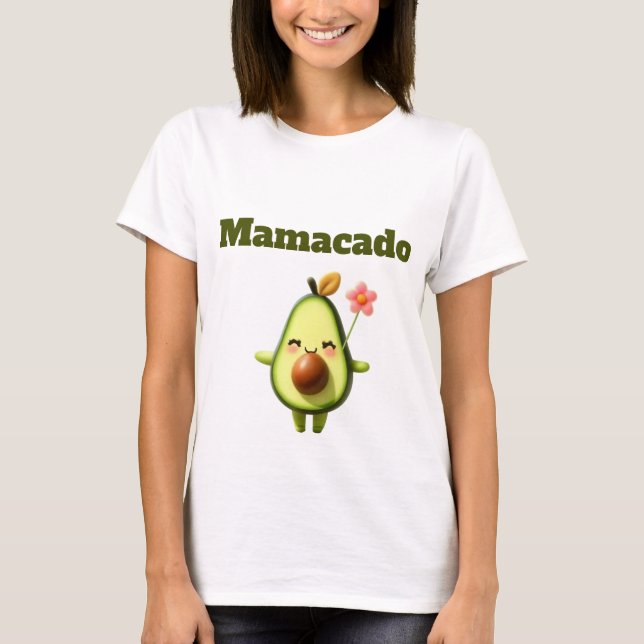 Lassen Sie Ihre Liebe aus: Mamacado T - Shirt für  (Vorderseite)