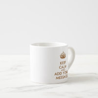 Lassen Sie Ihre Selbst ruhige Espresso-Schale