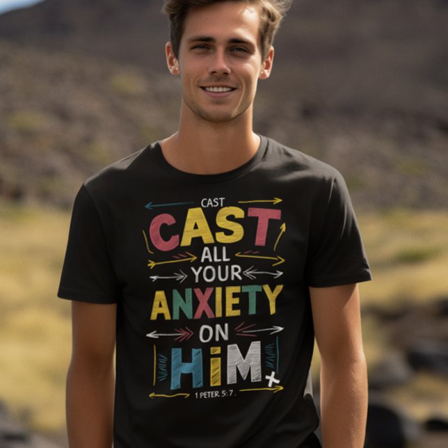 Lassen Sie Ihre Sorgen los, verkraften Sie Frieden T-Shirt (Von Creator hochgeladen)