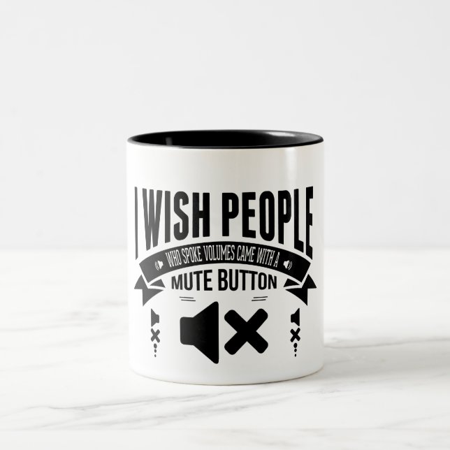 Lassen Sie Ihre Tasse die Unterhaltung tun (Mittel)