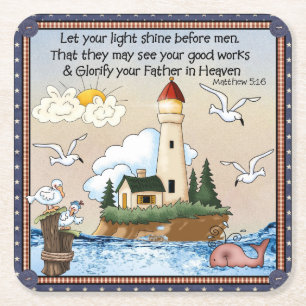 Lassen Sie Ihren hellen Shine-Untersetzer Rechteckiger Pappuntersetzer