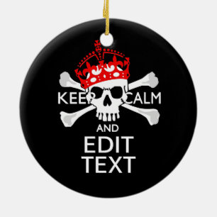 Lassen Sie Ihren Text ruhig und querformatig sein  Keramikornament