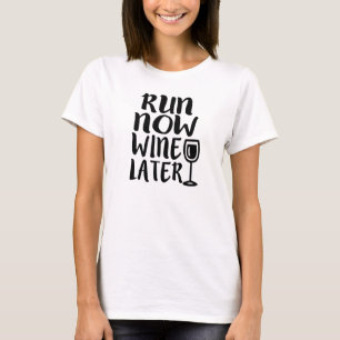 Lassen Sie jetzt neueres lustiges Läufermarathon T-Shirt
