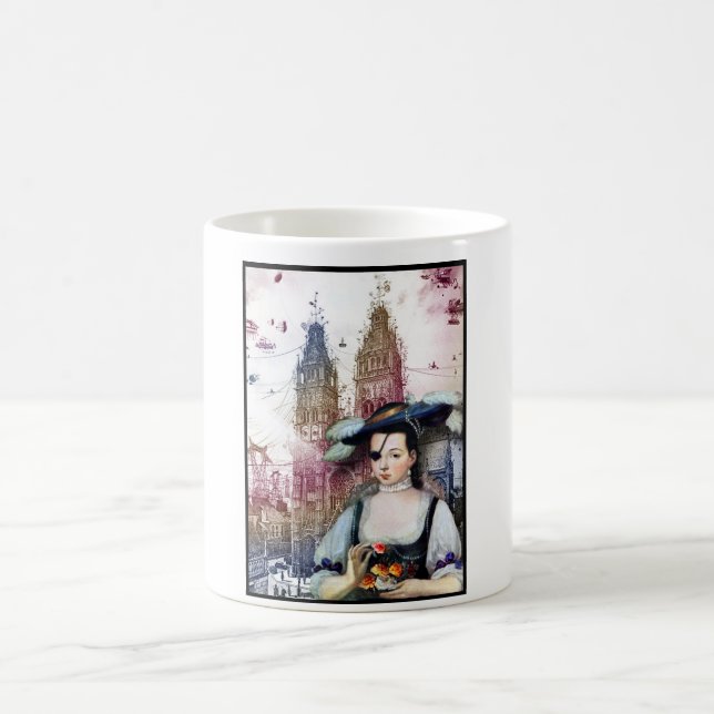 Lassen Sie Kampf beginnen! geänderter Kunst Kaffeetasse (Mittel)
