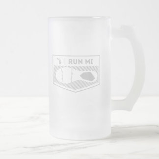 Lassen Sie MI-Bier-Tasse laufen Mattglas Bierglas