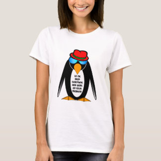 lassen Sie mich alles fallenlassen und an Ihrem T-Shirt