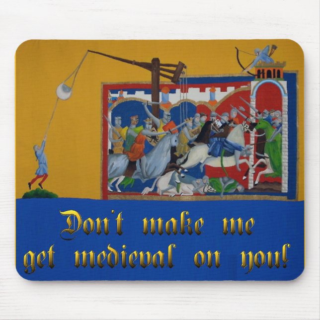 Lassen Sie mich nicht erhalten… Mousepad (Vorne)